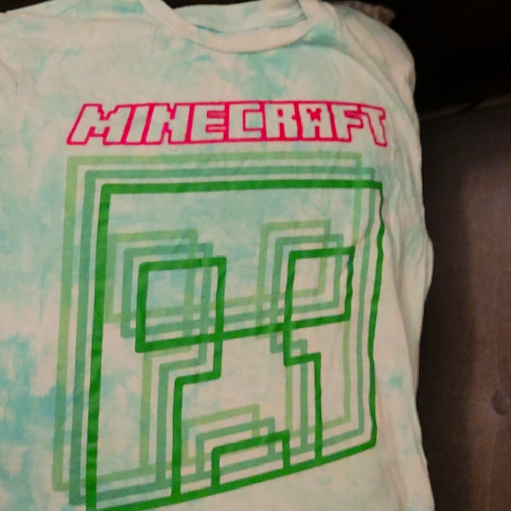 Boys minecraft tee